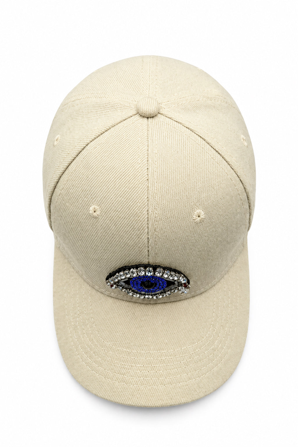 Crystal Paved Eye Cap