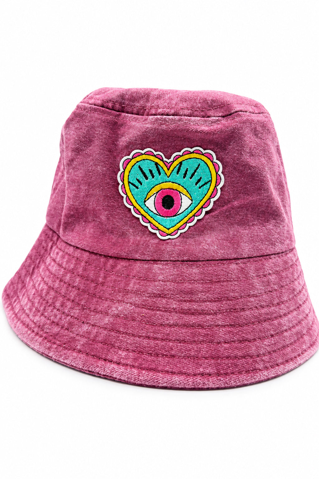 Embroidered Lucky Eye Bucket Hat