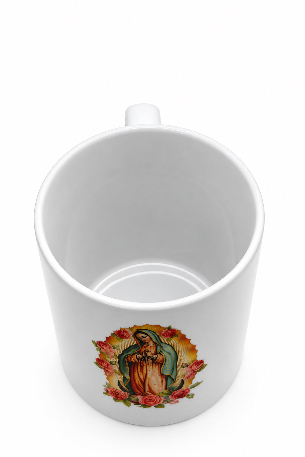Virgin Mary Ceramic Mug - 12oz