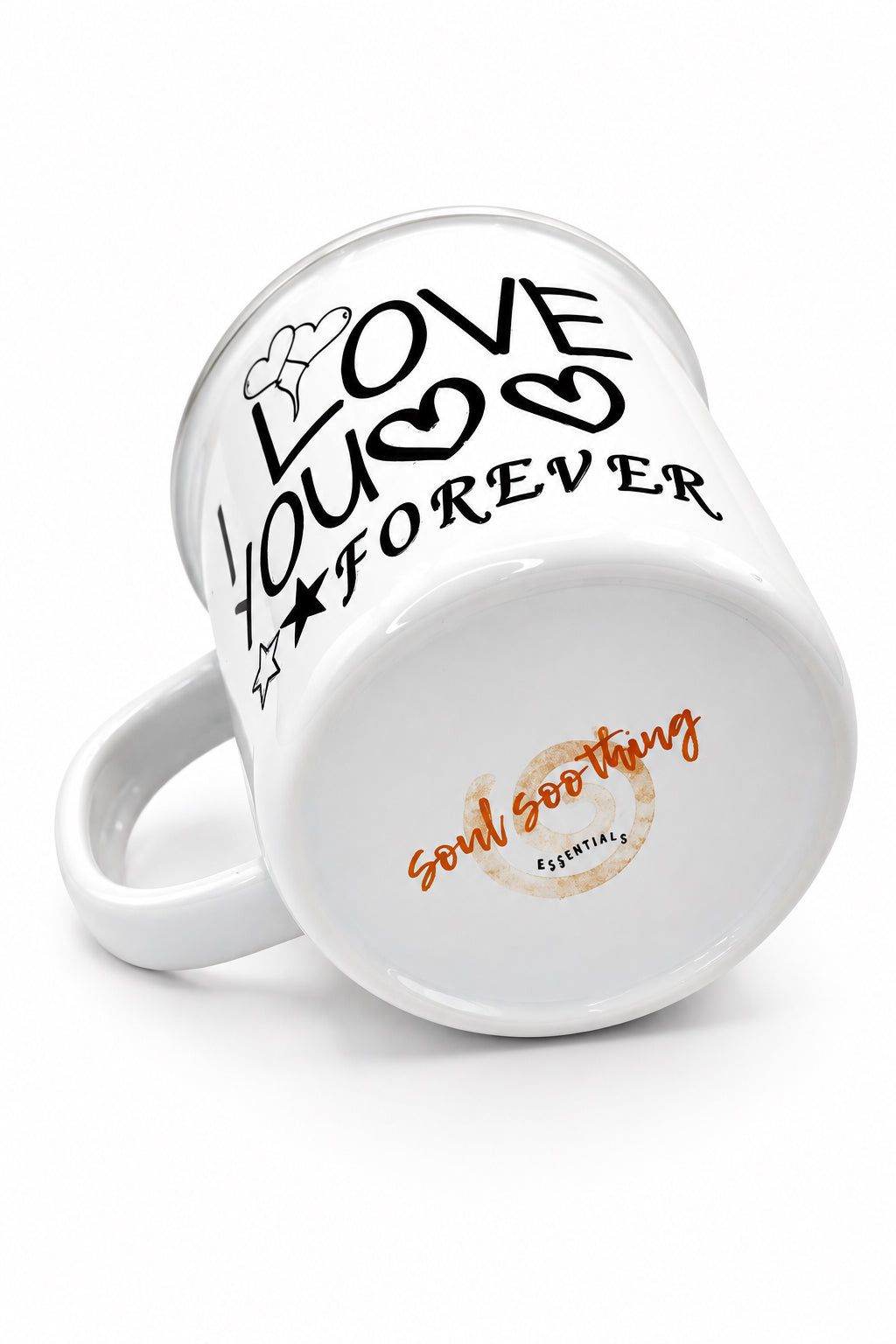 I Love You Forever Enamel Mug - 12oz