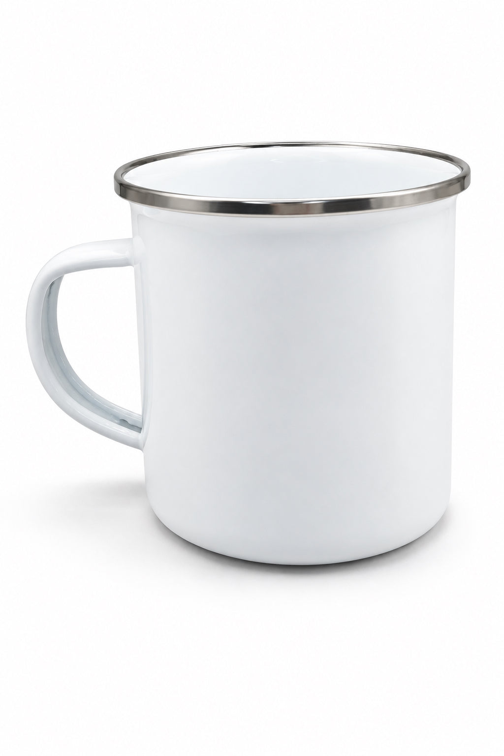 Blue Hamza Hand Enamel Mug - 12oz