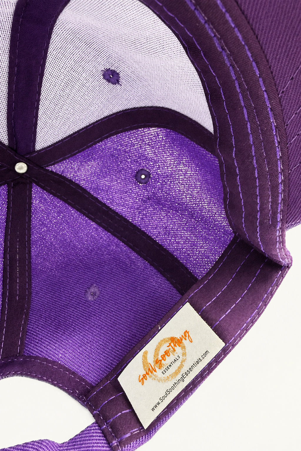 Purple Turkish Eye Cap
