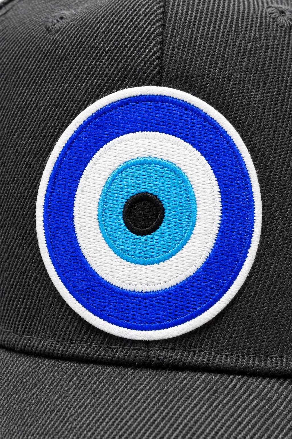 Blue Round Turkish Eye Cap