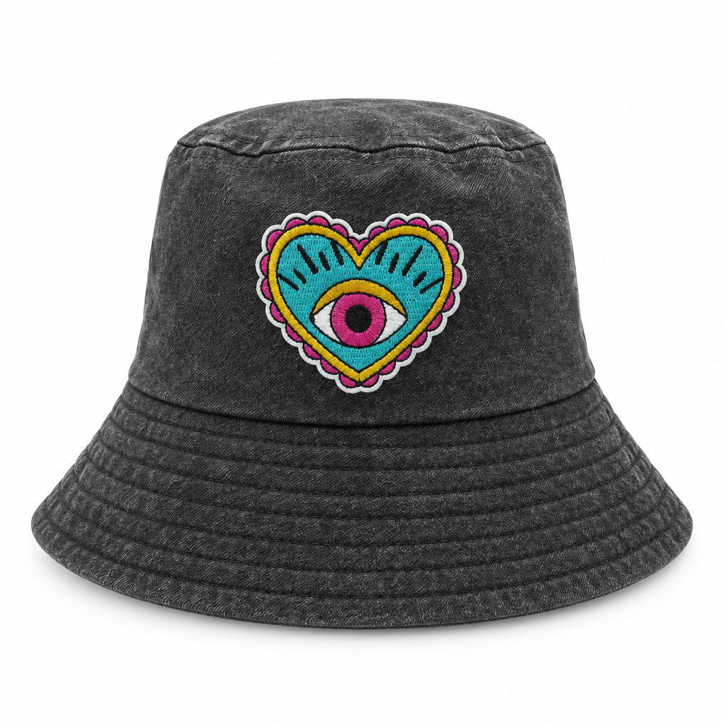 Heart Eye Bucket Hat