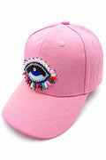 Embroidered Pearled Turkish Eye Hat