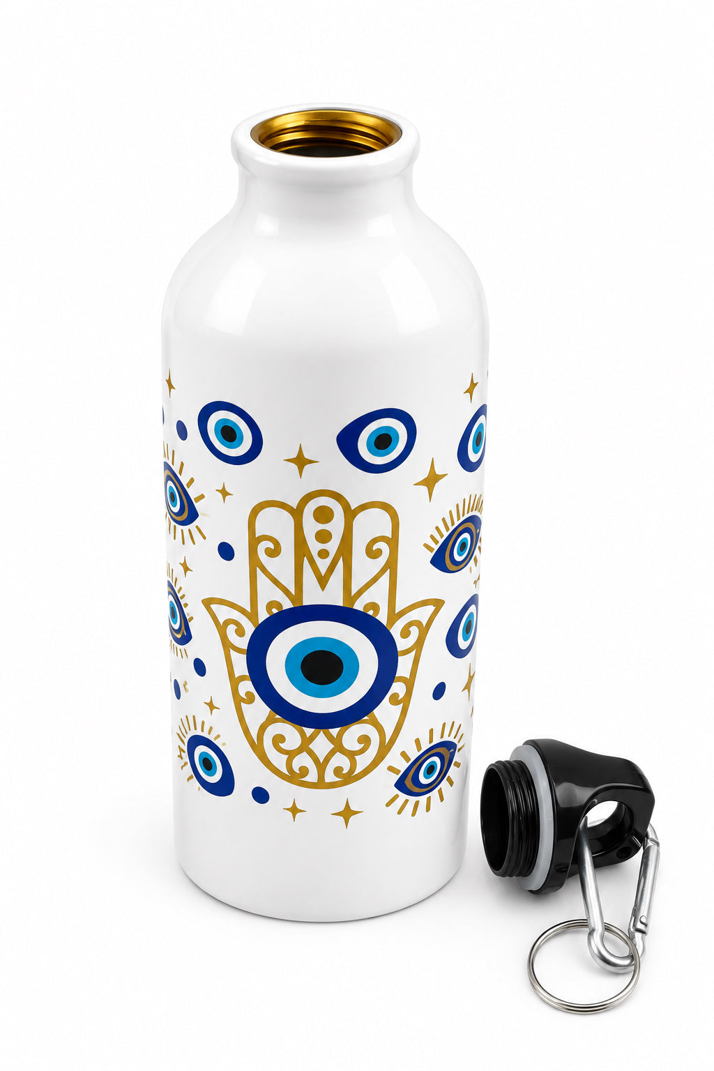 Hamza Hand Aluminum Travel Water Bottle