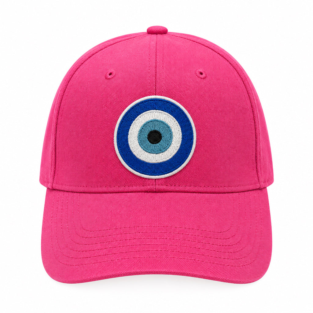 Pink Turkish Blue Eye Cap