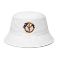 Embroidered Peace & Love Bucket Hat