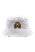 Embroidered Rainbow Butterfly Bucket Hat
