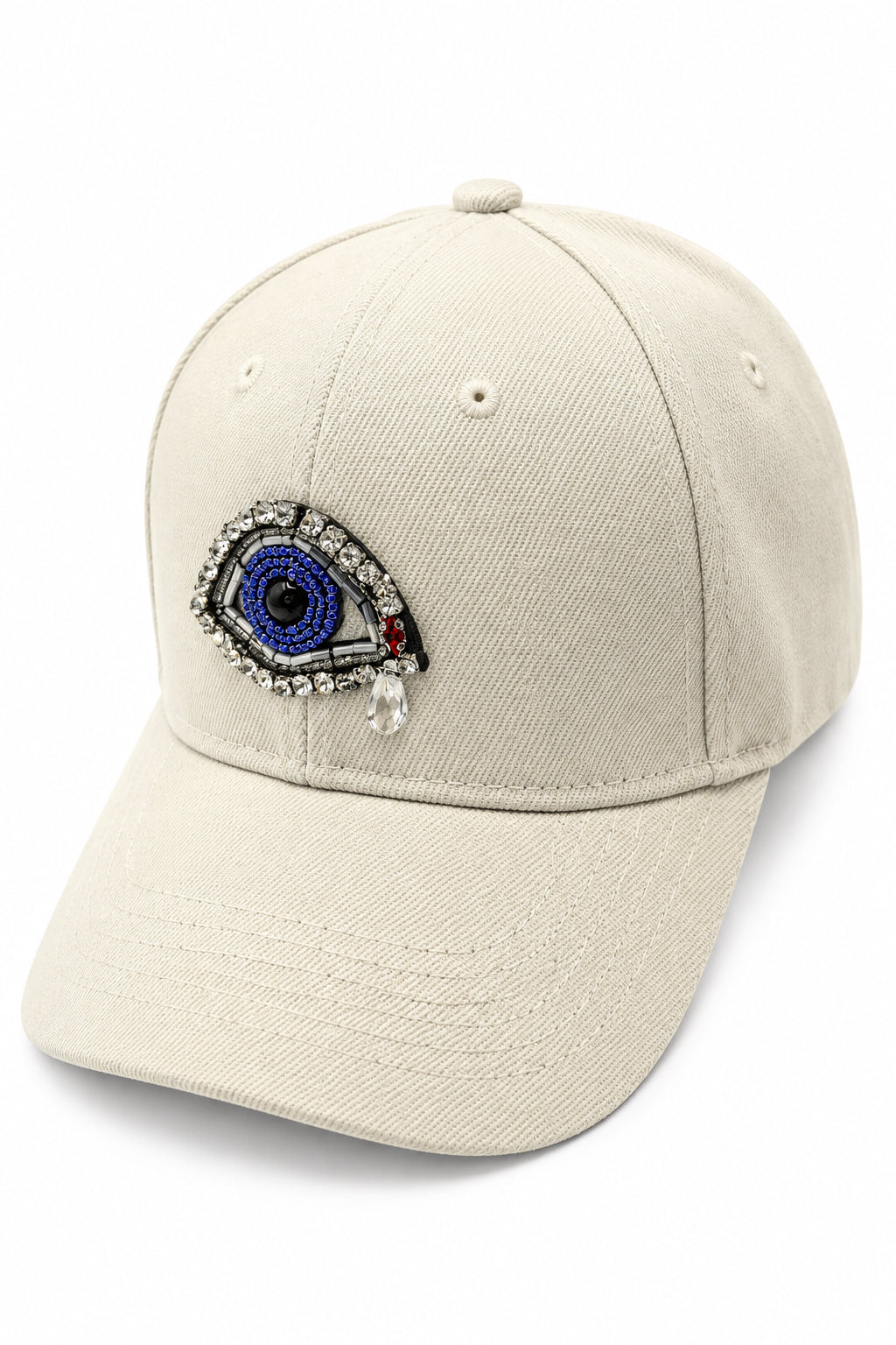 Crystal Paved Eye Cap