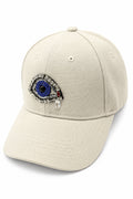 Crystal Paved Eye Cap