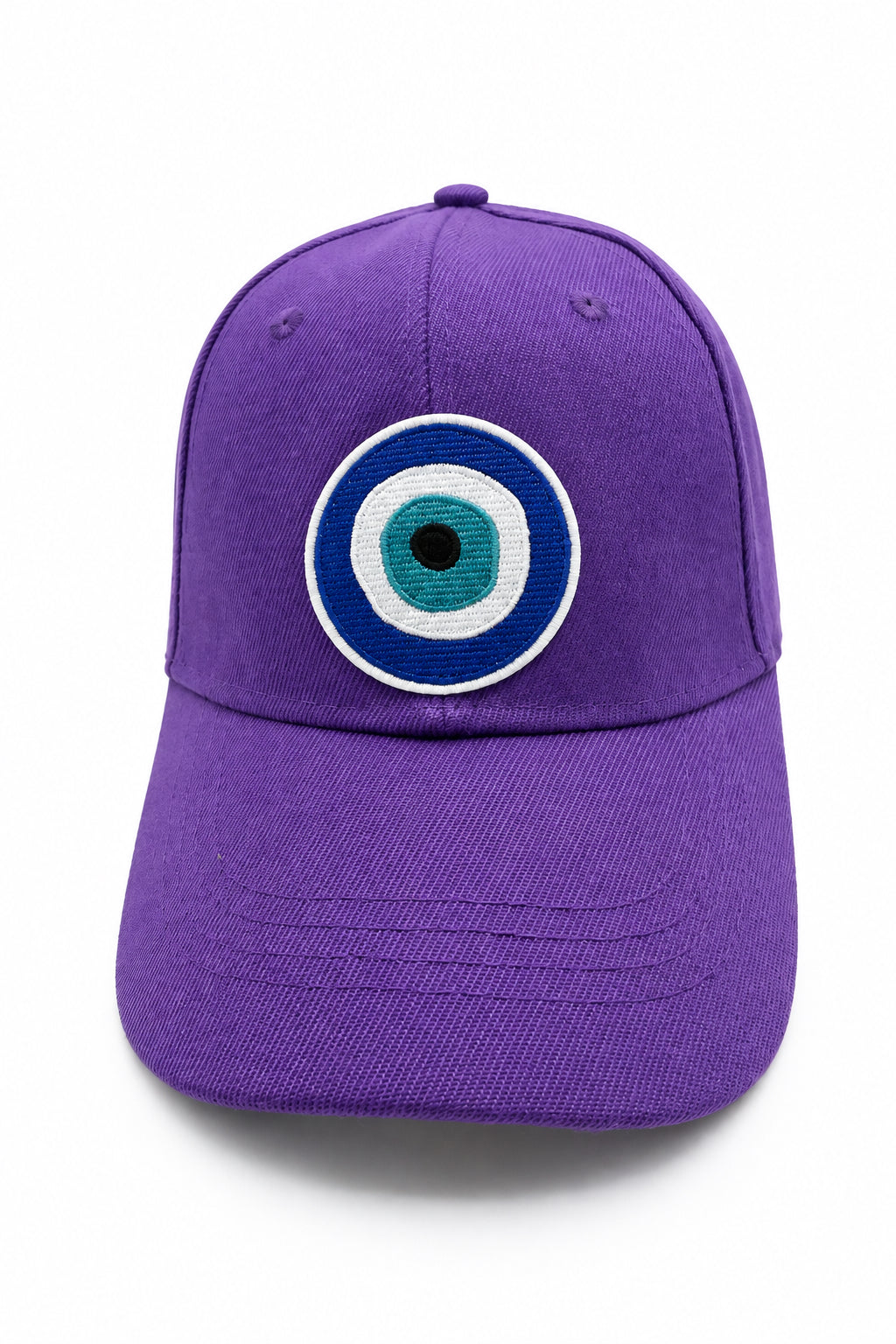 Purple Turkish Eye Cap