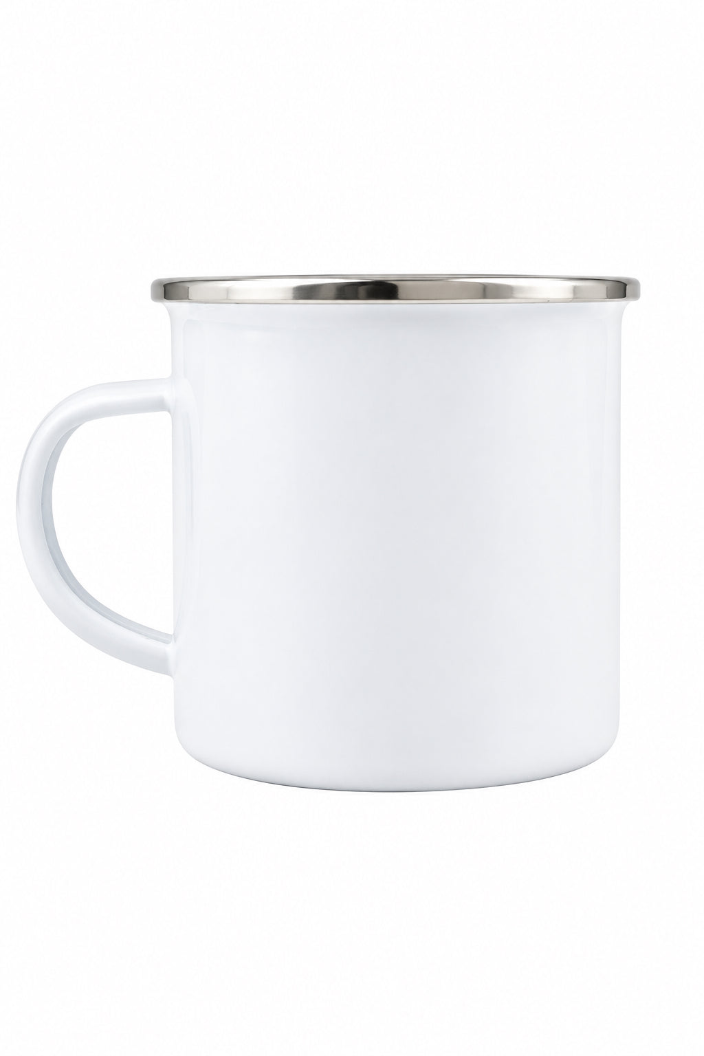 Bronze Blue Turkish Eye Enamel Mug - 12oz