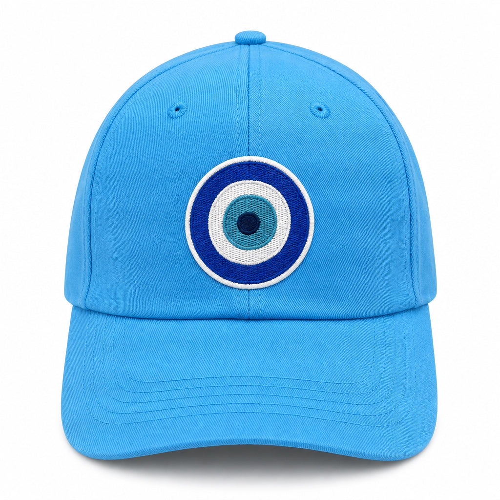 Royal Blue Turkish Eye Cap