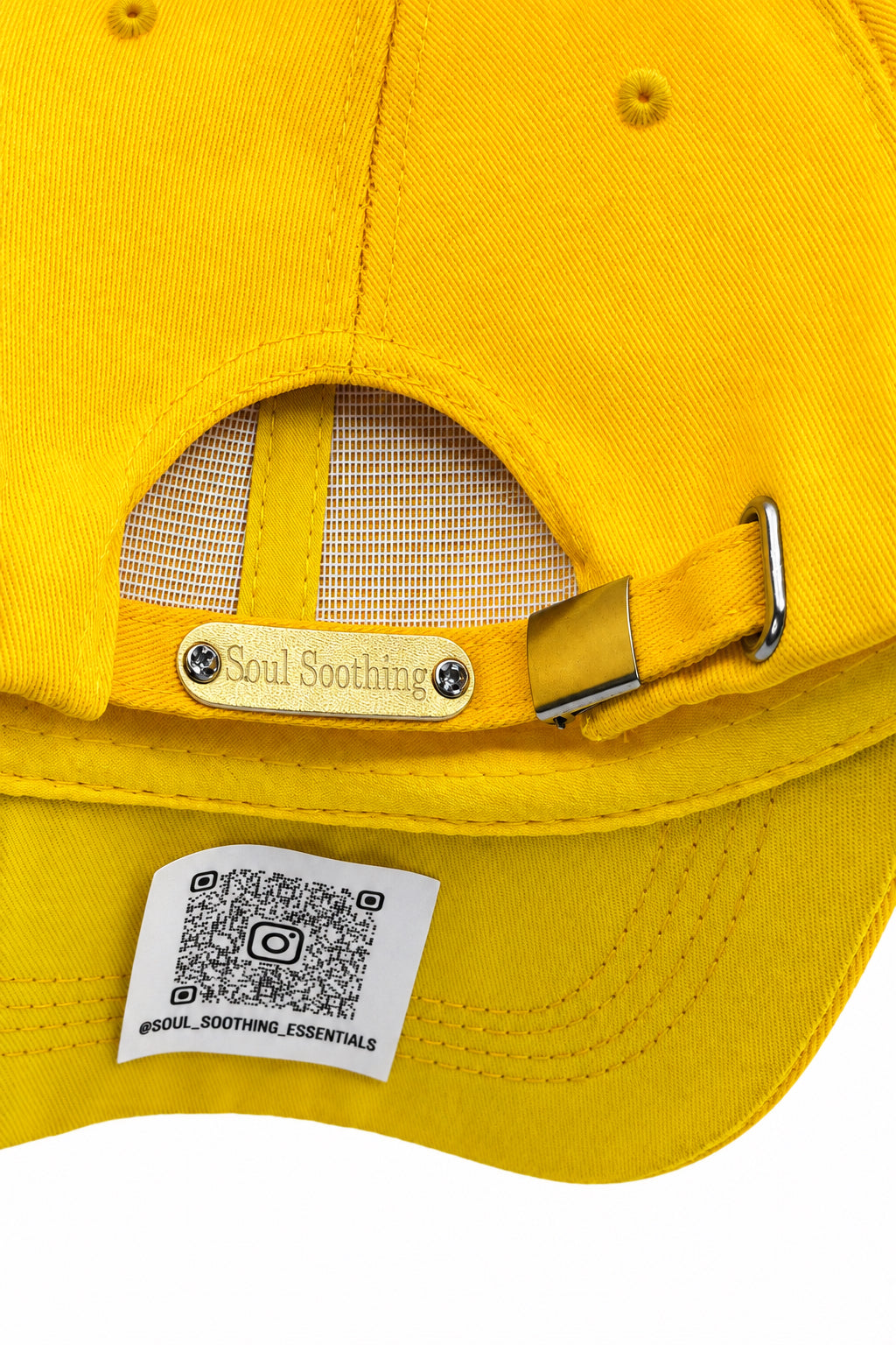 Golden Embroidered Sequin Melting Eye Cap